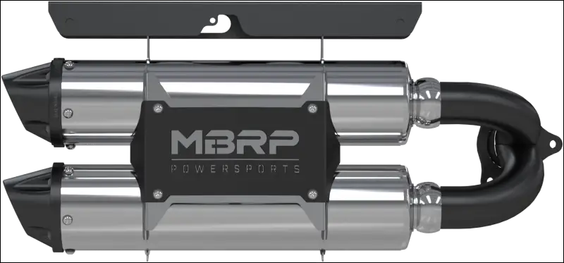 2016-2021 RZR XP Turbo/ Turbo S Performance Series Dual Straight Core Slip-On Exhaust AT-9518PT