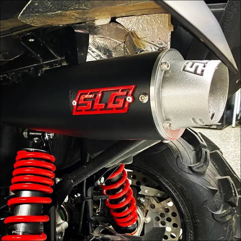 2016-2024 Yamaha Grizzly/Kodiak 700cc Sniper Performance Series Slip On - Raw stainless / Blank / None