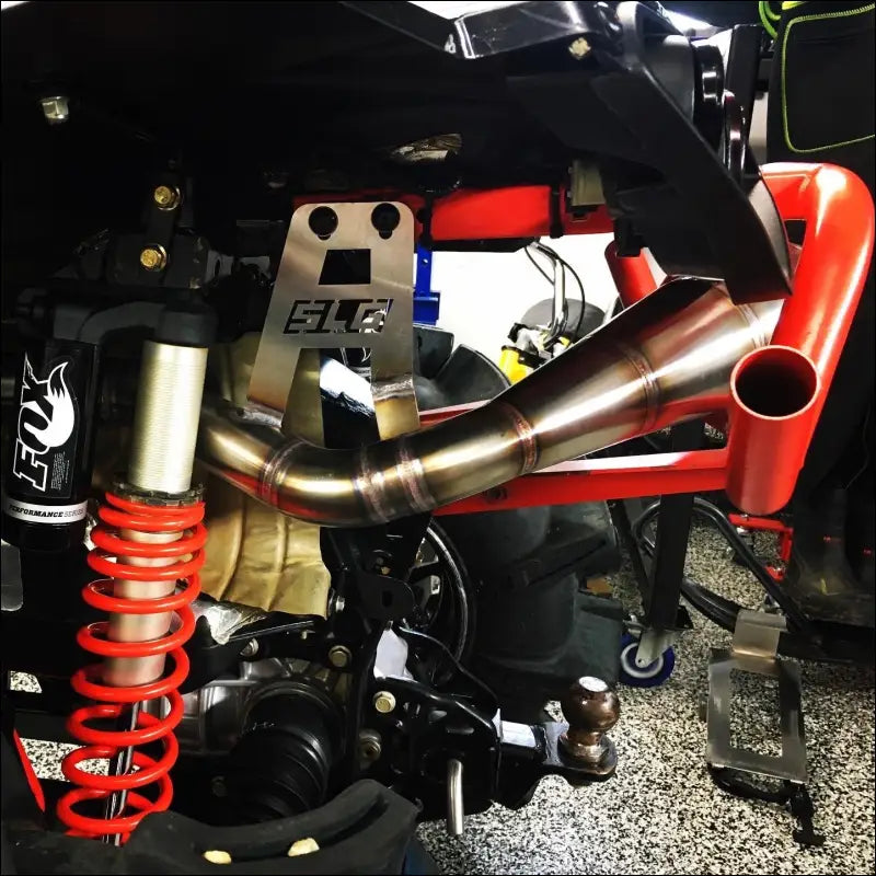 2016-2025 Gen 2 CanAm Renegade XMR 570-650-850-1000cc Sniper Performance Series Slip On 45 Degree Exit - Raw stainless
