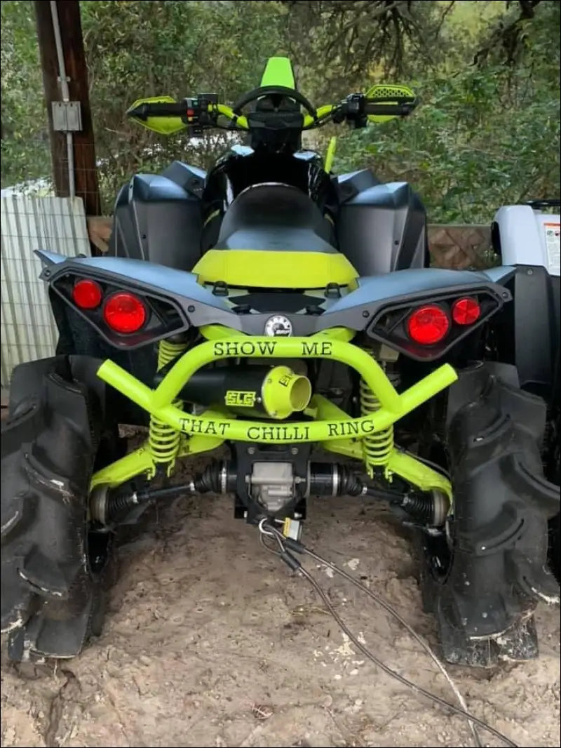 2016-2025 Gen 2 CanAm Renegade XMR 570-650-850-1000cc Sniper Performance Series Slip On 45 Degree Exit - Raw stainless
