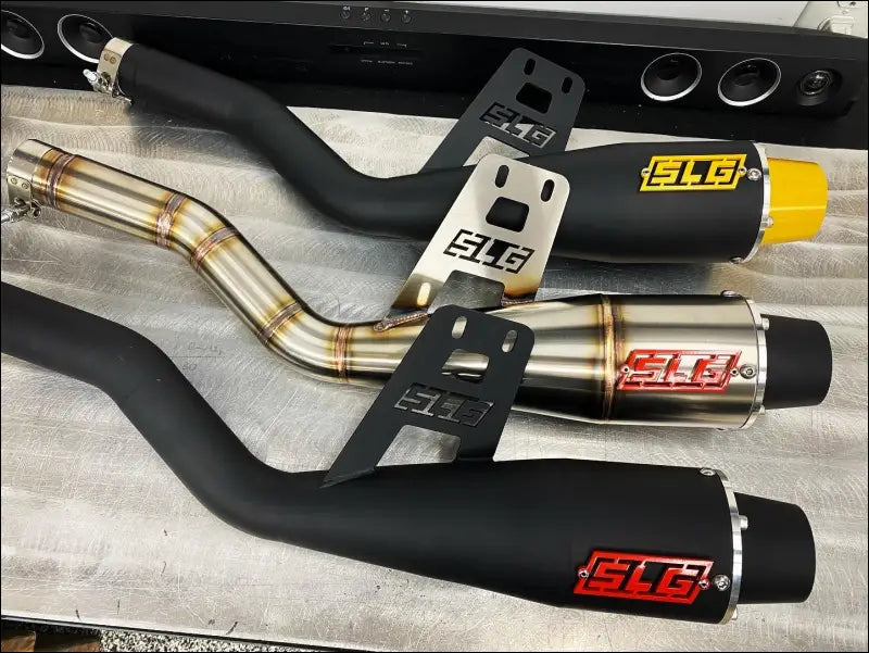 2016-2026 Gen 2 CanAm Renegade XMR 570-650-850-1000cc Sniper Quiet Series Slip On - Raw stainless / Oxygen Sensor Bung
