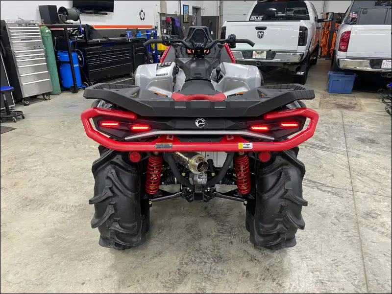 2025-2026 Gen 3 CanAm Outlander 850-1000cc All Models Sniper Performance Series Slip On - Raw Stainless/Large Logo