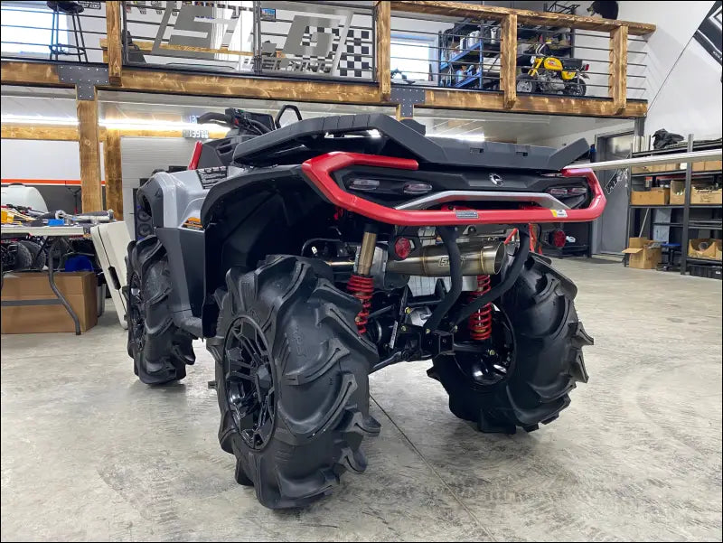 2025 Gen 3 CanAm Outlander 850-1000cc All Models Megaphone Slip On - Fully Coated / Large