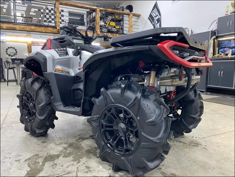 2025 Gen 3 CanAm Outlander 850-1000cc All Models Sniper Performance Series Slip On - Raw Stainless/Small Logo / Blank