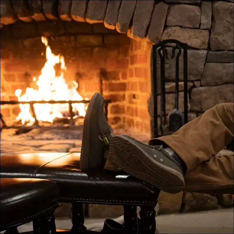 Camp Shoes | Mens - Olive - 9 - Footwear