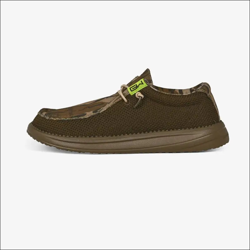 Camp Shoes | Womens - 2-Tone Mossy Oak Original Bottomland - 9 - Footwear