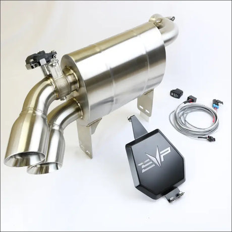 Can-Am Maverick X3 Captain’s Choice Electric Cut Out Exhaust - KEEP REAR VALENCE (INCLUDES BLOCK-OFF PLATE)