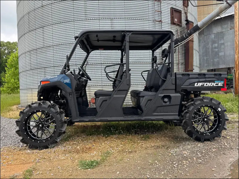 CFMOTO UFORCE 800XL forward front a-arms - BLACK / REUSE OEM ARMS / MOORHEAD TIE ROD KIT - ATVs & UTVs