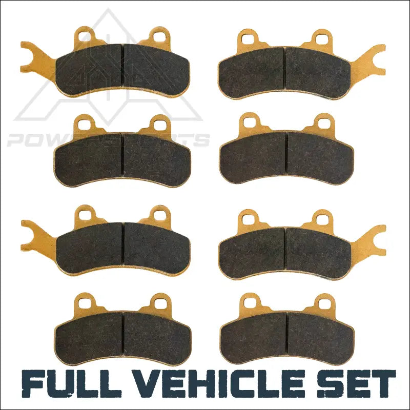 Can-Am Commander/Commander MAX 1000R/700 2021-2026 Front & Rear Ceramic Brake Pad Set - Brakes