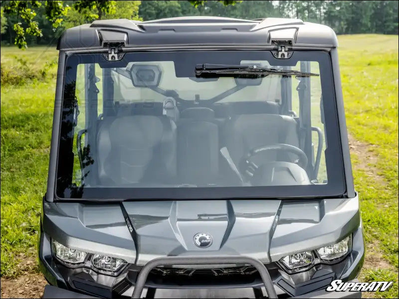 Can Am Defender Maxdrive Power Flip Glass Windshield