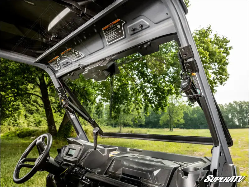 Can Am Defender Maxdrive Power Flip Glass Windshield