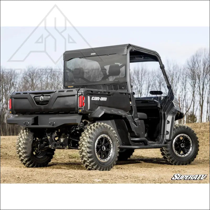 Can Am Defender Rear Glass Windshield