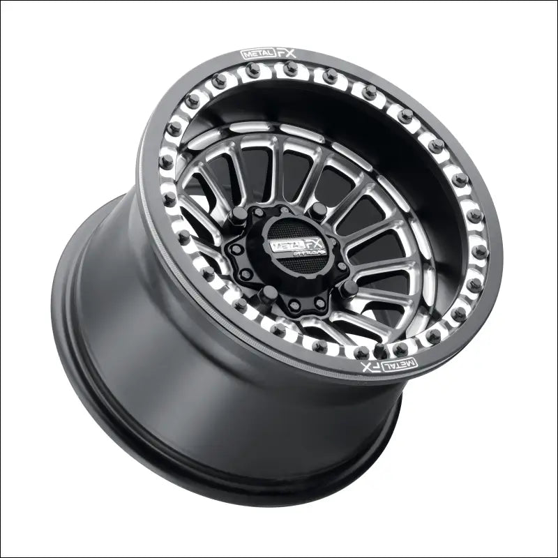 Delta Beadlock | Satin Black Contrast Cut - 15x10 | +0mm/5 + 5 | 4x136/4x137 | 78305 (Can-Am / Honda) - Wheels