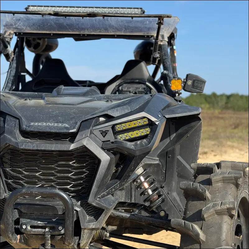 Dual Wide 8’’ LED Headlights for 2022 + Honda Talon 1000 - headlights
