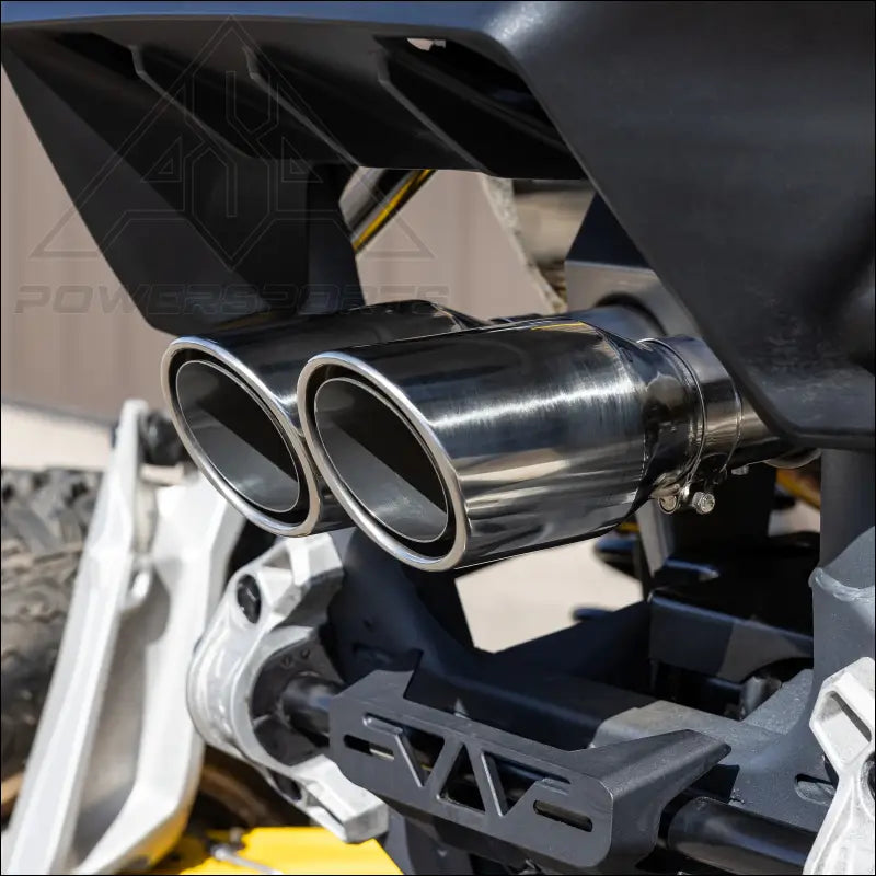 EVP Racing Dynamic Twin Exit Muffler for 2024 Can-Am Maverick R - Exhaust