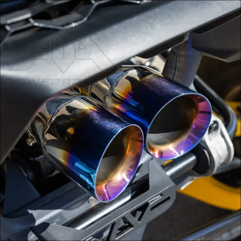 EVP Racing Dynamic Twin Exit Muffler for 2024 Can-Am Maverick R - Exhaust