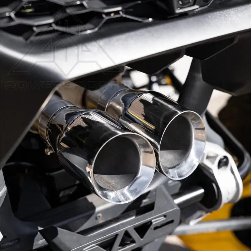 EVP Racing Dynamic Twin Exit Muffler for 2024 Can-Am Maverick R - Exhaust