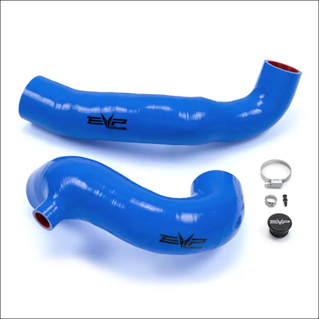 EVP Silicone Charge Tube for Can-Am Maverick R - Blue - TURBO ACCESSORIES