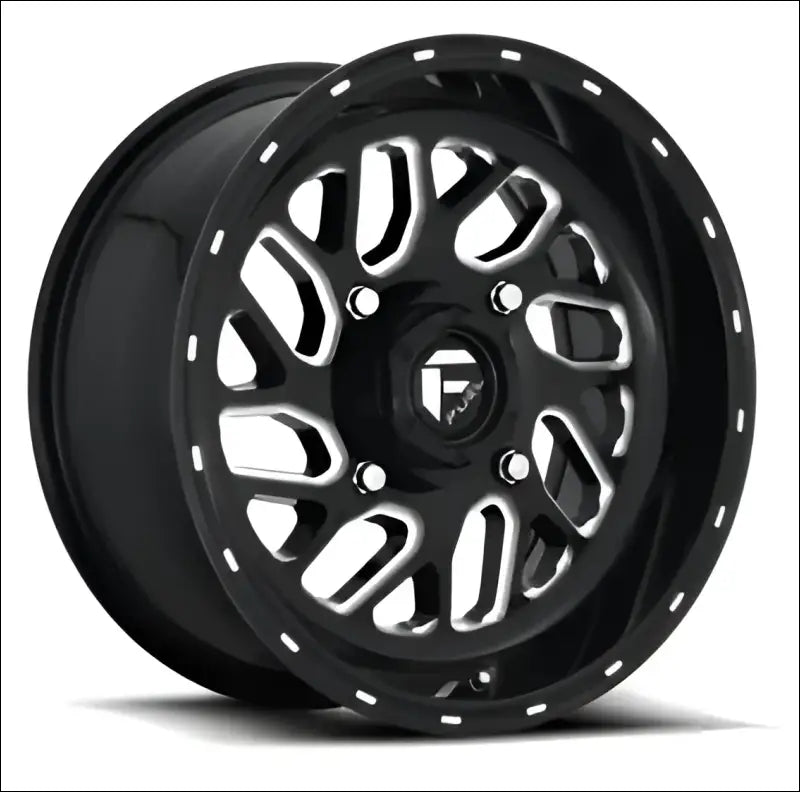 Fuel D581 Triton Non-Beadlock Wheel Gloss Black Milled - 16x7 / 4x137 / + 13mm - Wheels