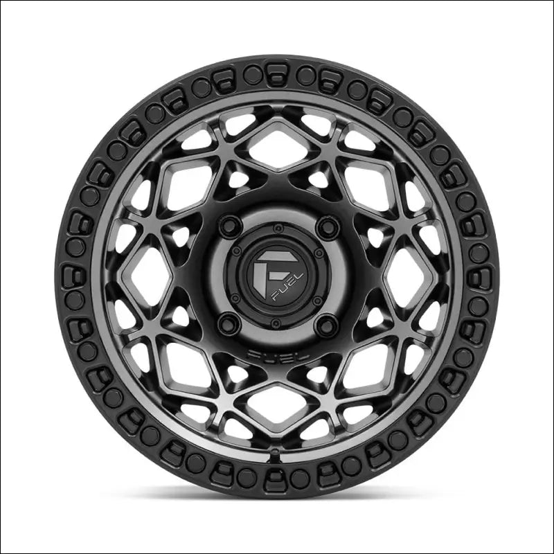 Fuel D784 Unit UTV Non-Beadlock Wheel Gunmetal w/ Matte Black Ring - 15x10 / 4x137 / + 0mm - Wheels