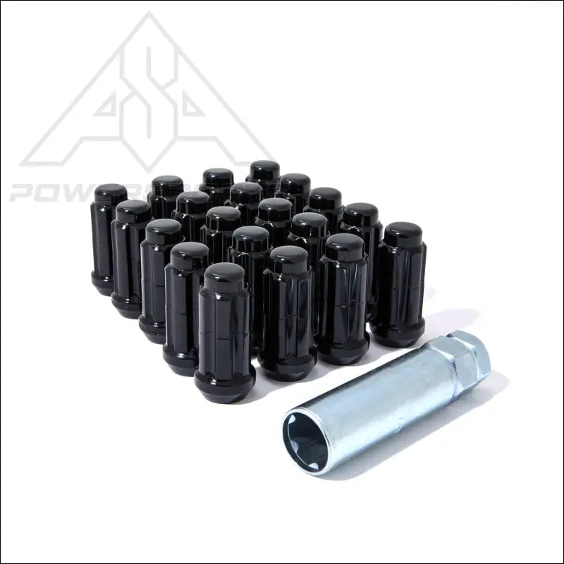 Gorilla 5 Lug Spline Drive M12-1.50 - Black - Wheels