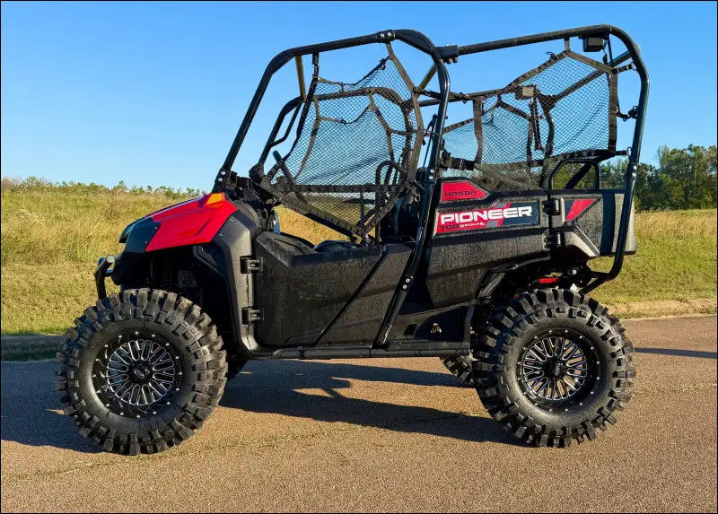 Honda Pioneer 700 rear raked a-arms - BLACK - ATV Parts