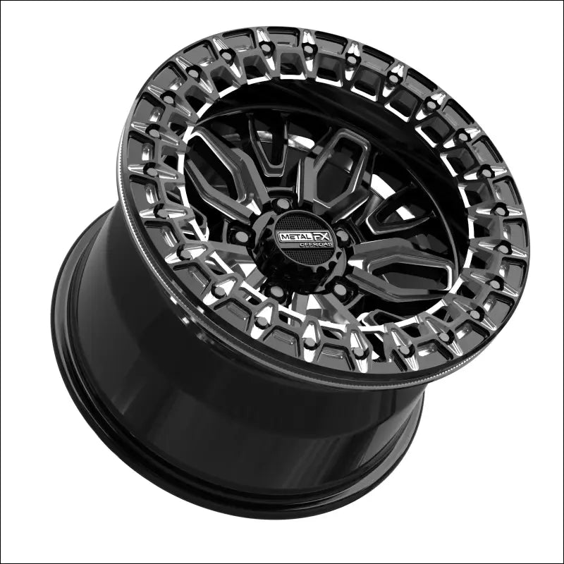 Mayhem R Beadlock | Gloss Black Contrast Cut - 15x10 | +0mm/5 + 5 | 5x4.5 | 98871 - Wheels