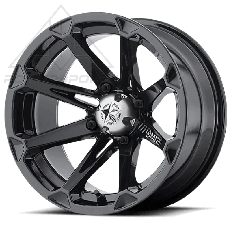 MSA M12 Diesel - Gloss Black - Wheels