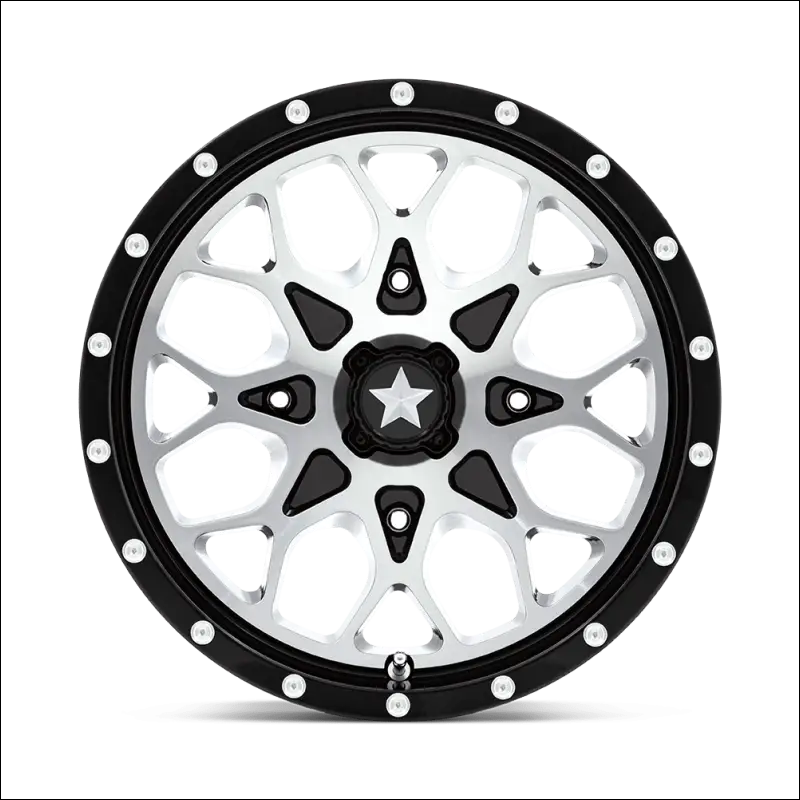 MSA M45 Portal - Gloss Black Machined - 15x7 / 4x156 / + 10mm - Wheels