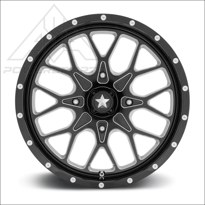 MSA M45 Portal - Gloss Black Milled - Wheels