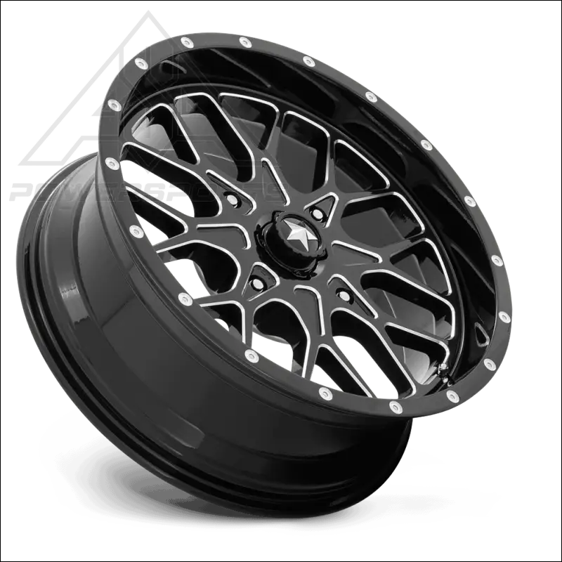 MSA M45 Portal - Gloss Black Milled - Wheels