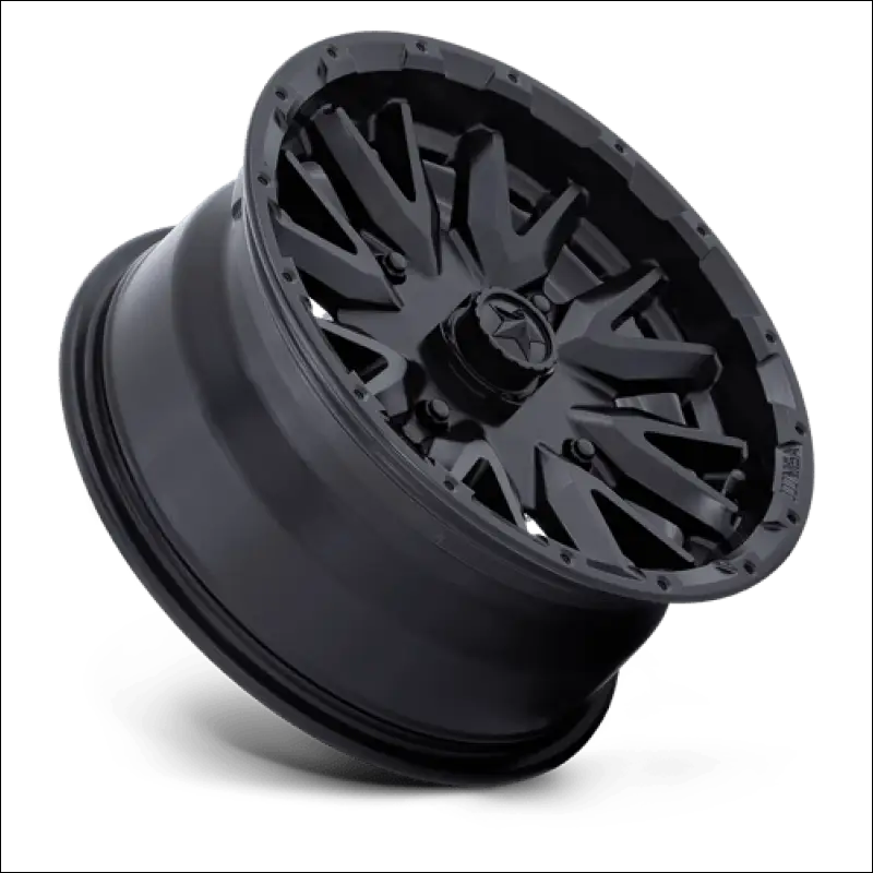 MSA M49 Creed Matte Black UTV Rims - 15x7 / 4x110 / 10 - Wheels