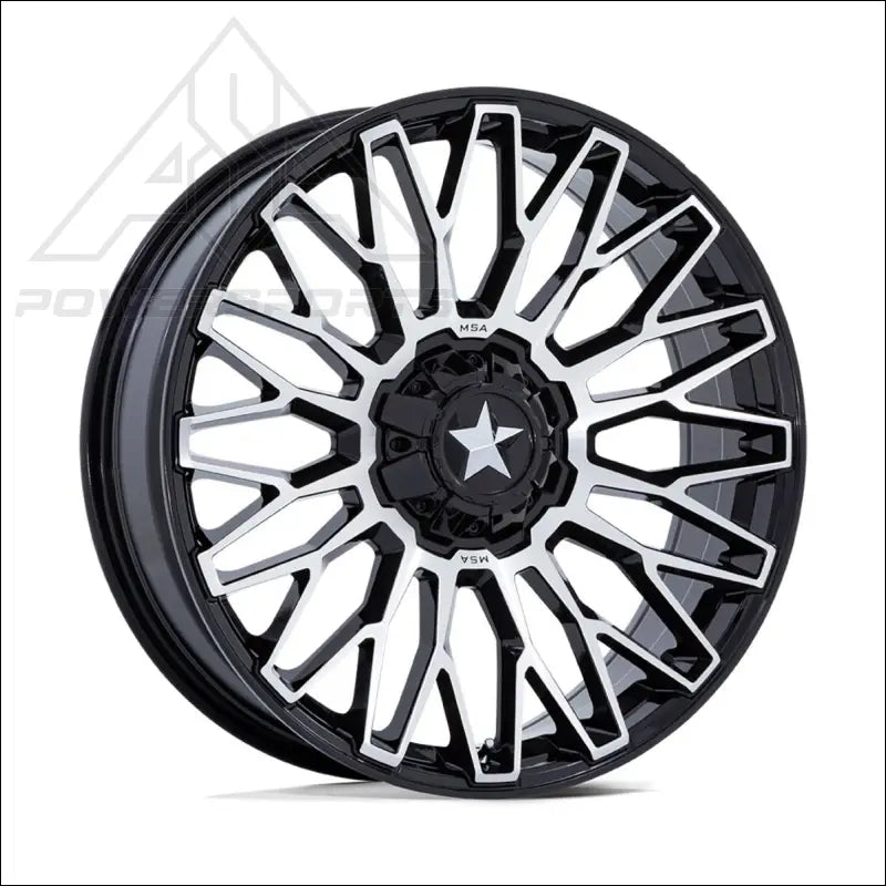 MSA M50 Clubber - Gloss Black Machined - Wheels