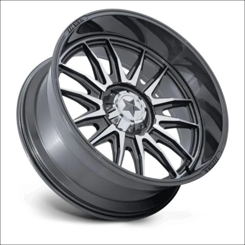 MSA M55 Commander UTV Platinum with Machined Face Wheels Cast Aluminum - 20x7 / 4x137/4x156