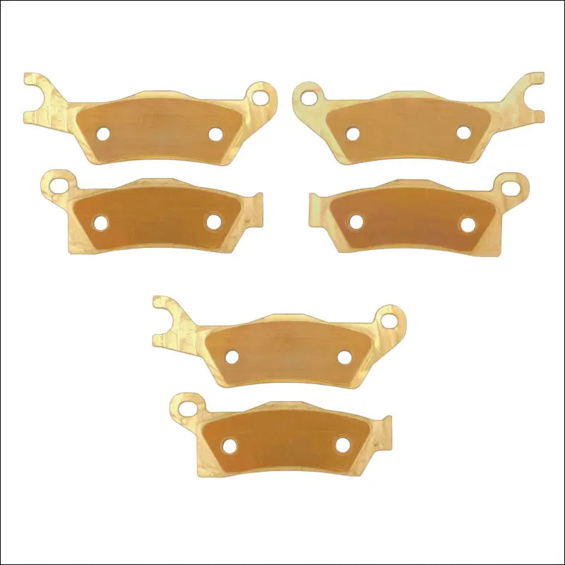 Can-Am Outlander 450/500/570/650/700/850/1000/HD5/HD7/PRO 2013-2026 Brass Brake Pad Set - Complete Vehicle - Brakes