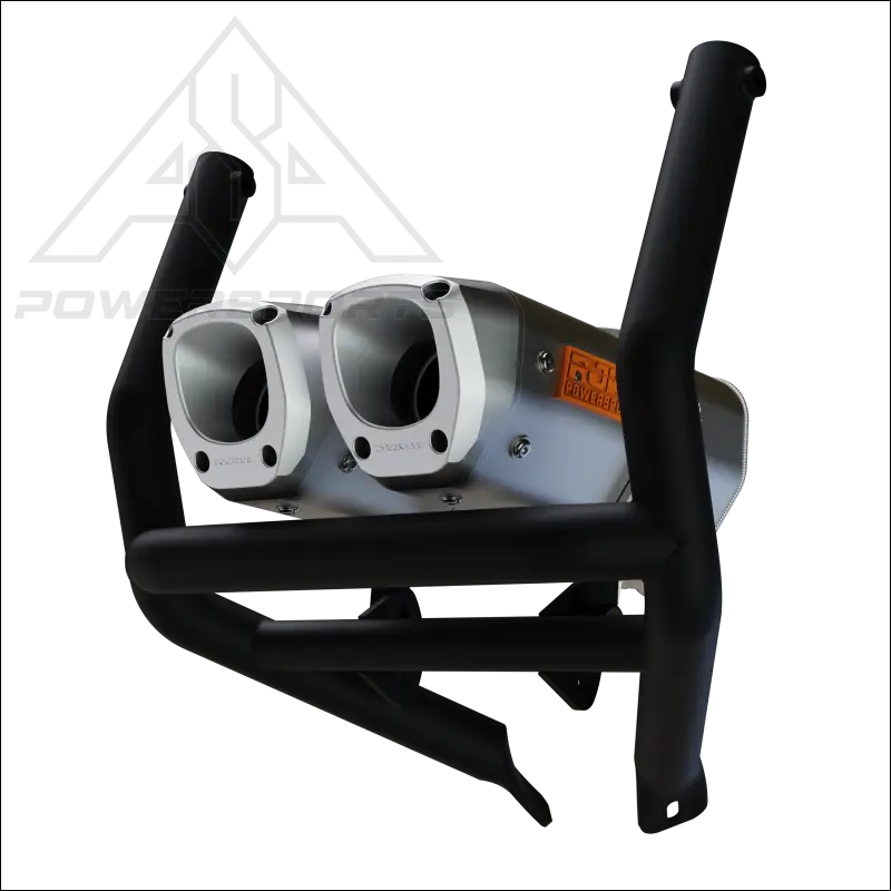 Outlander 500-700 Dual Slipon with Bumper - Exhaust