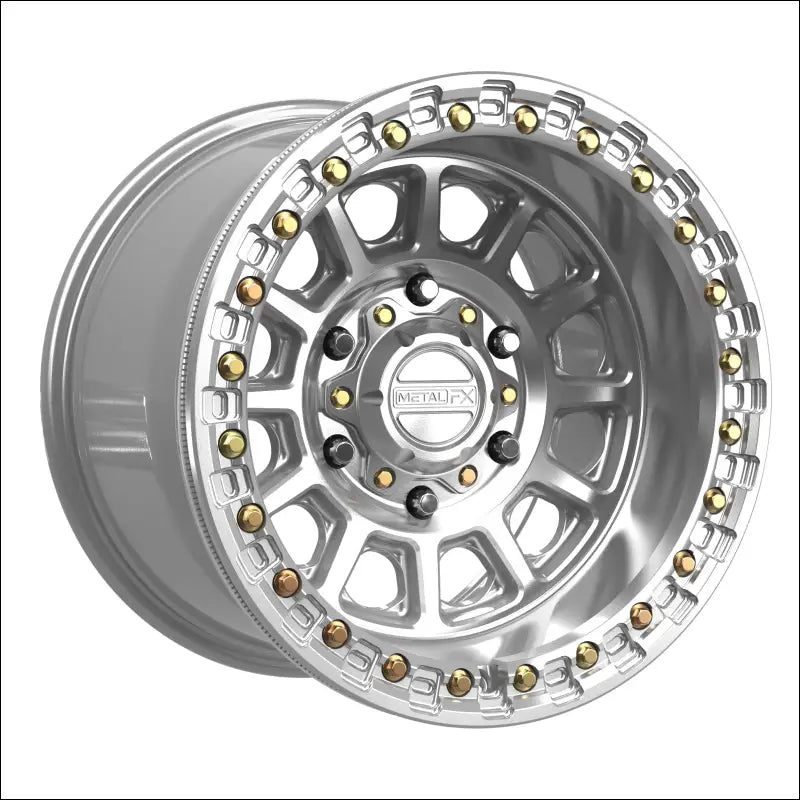 Rampage 6R Beadlock | Gloss Silver Machined - Wheels