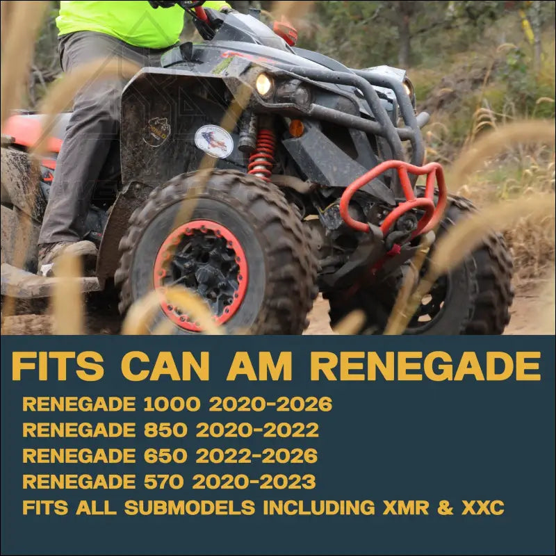 Can-Am Renegade 1000/850/650/570 2020-2026 Brass Brake Pad Set - Brakes