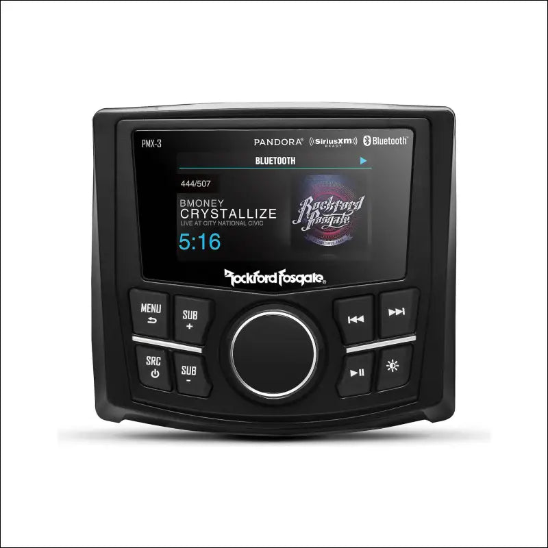 Rockford Fosgate PMX-3 Compact Digital Media Receiver - Audio