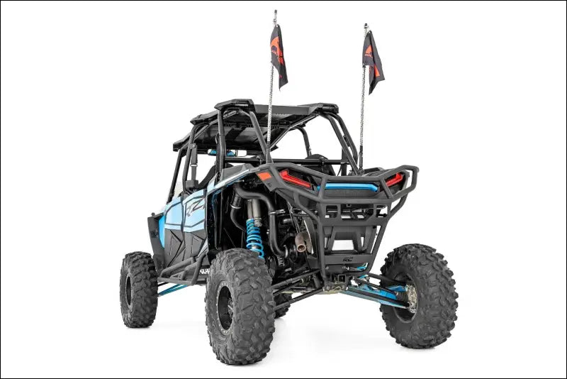 Rough Country 93118 Tubular Bumper | Rear w/ Receiver Hitch | Polaris RZR XP1000 | XP 1000 - Bumpers