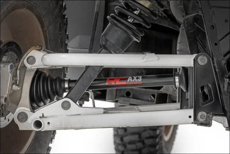 Rough Country 93167 Heavy-Duty Replacement Axle | Rear | 4340 Chromoly AX3 | Polaris Ranger - CV&Boots