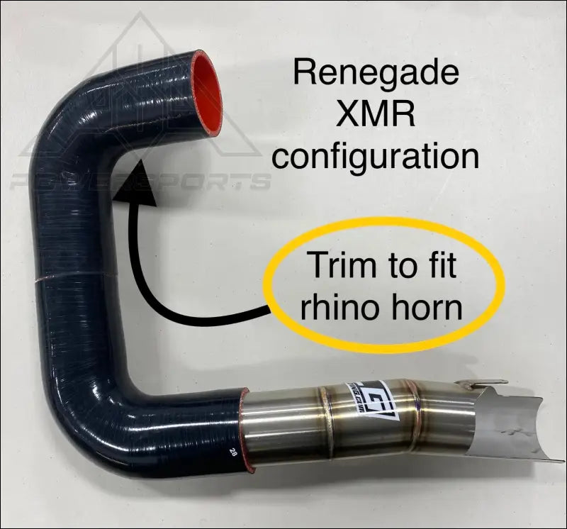 SLG Big Shot Intake/Snorkel DIY Kit For 2012-2024 G2 CanAm Renegade 570-650-800-850-1000 - Intake