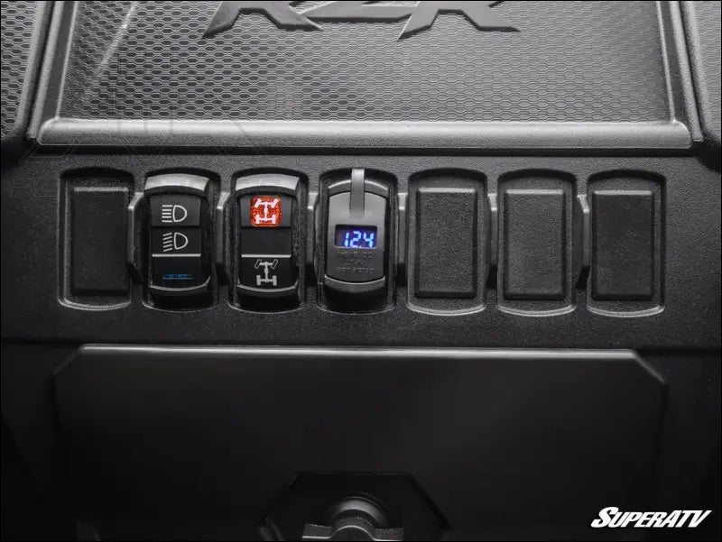 SuperATV 12V UTV Voltmeter & Dual USB Charger - Other