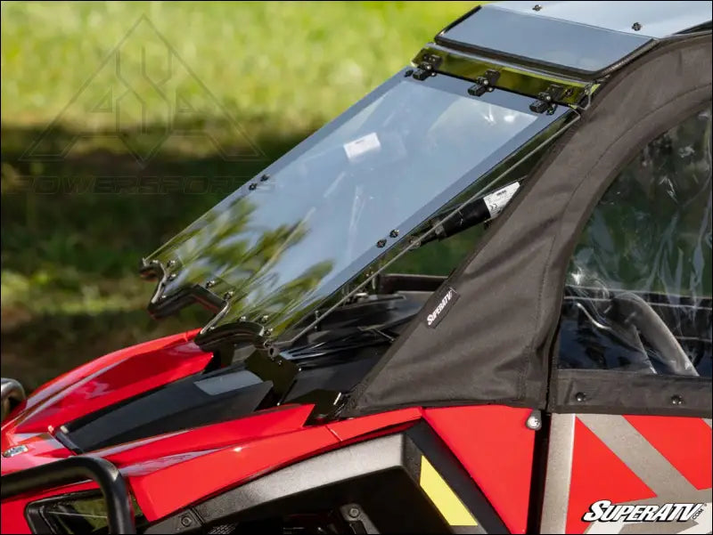 SuperATV 2024 + Polaris RZR XP Maxdrive Power Flip Windshield