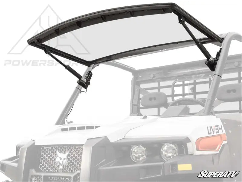 SuperATV Bobcat UV34 Maxdrive Power Flip Windshield
