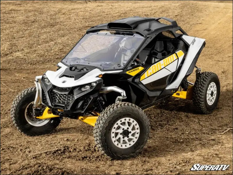 SuperATV Can-Am Maverick R Scratch-Resistant Full Windshield