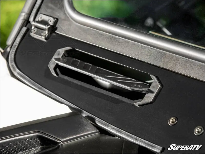 SuperATV Can-Am Maverick Trail Flip Down Glass Windshield