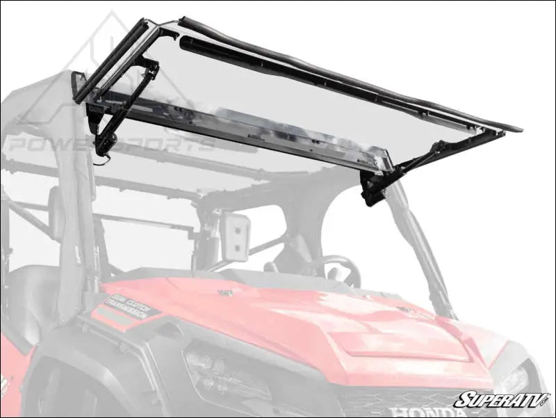 SuperATV Honda Pioneer 1000 Maxdrive Power Flip Windshield