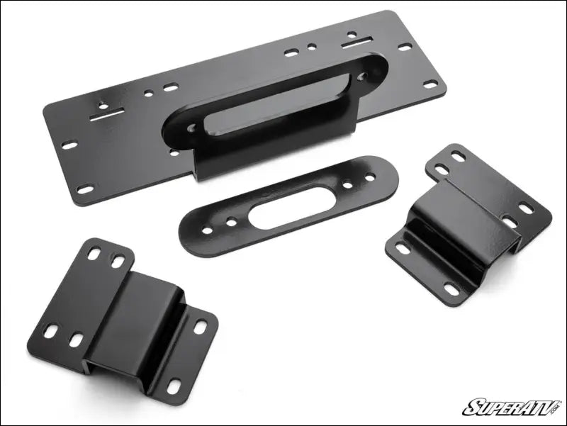 SuperATV Honda Pioneer 500 Winch Mounting Plate