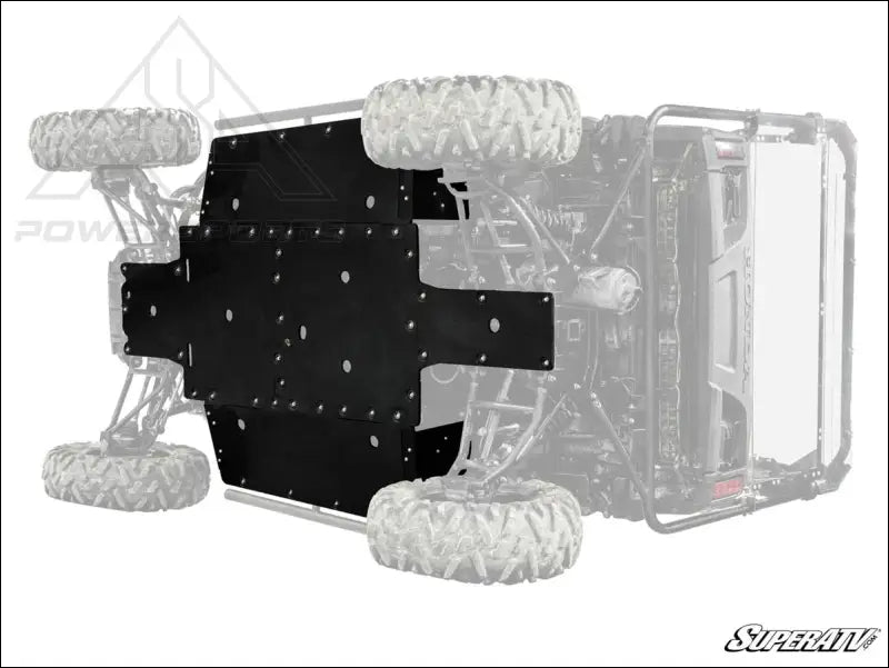 SuperATV Honda Pioneer 700-4 Full Skid Plate - Plates